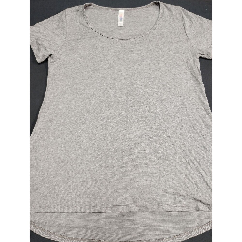Comfy Striped LuLaRoe Oversized Classic Scoop Neck Tee